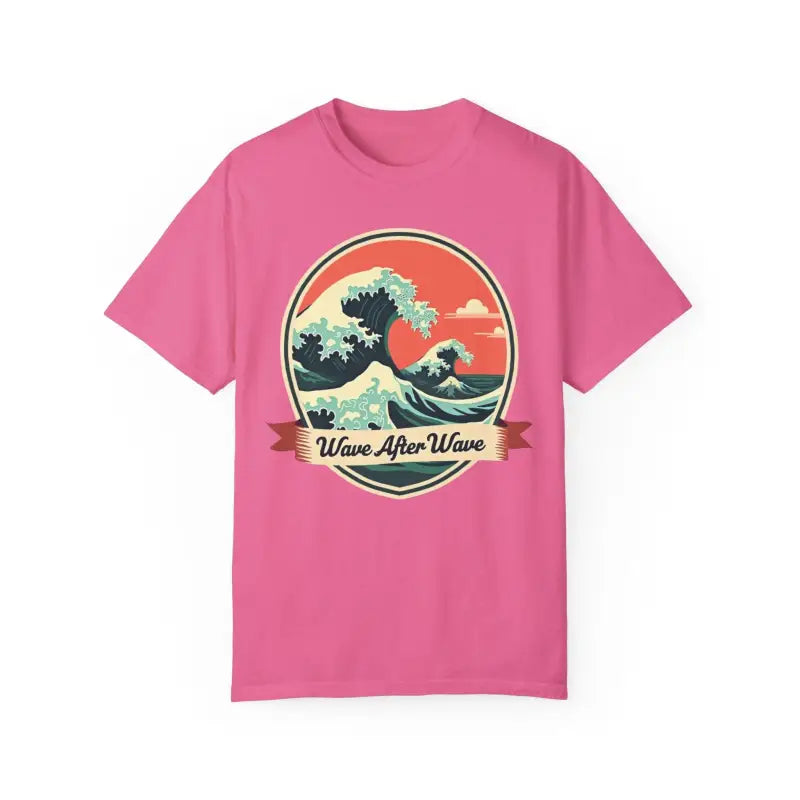 Wave After Wave Unisex T Shirt Collection Rough Seas Tee - Ocean State Styles