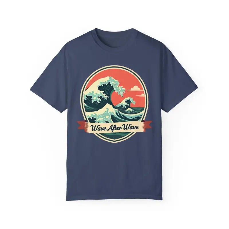 Wave After Wave Unisex T Shirt Collection Rough Seas Tee - Ocean State Styles