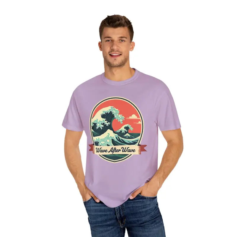 Wave After Wave Unisex T Shirt Collection Rough Seas Tee - Ocean State Styles