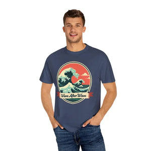 Wave After Wave Unisex T Shirt Collection Rough Seas Tee - Ocean State Styles