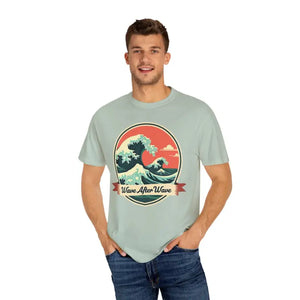 Wave After Wave Unisex T Shirt Collection Rough Seas Tee - Ocean State Styles