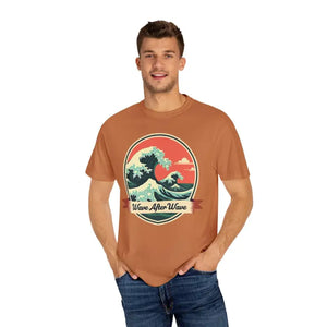 Wave After Wave Unisex T Shirt Collection Rough Seas Tee - Ocean State Styles