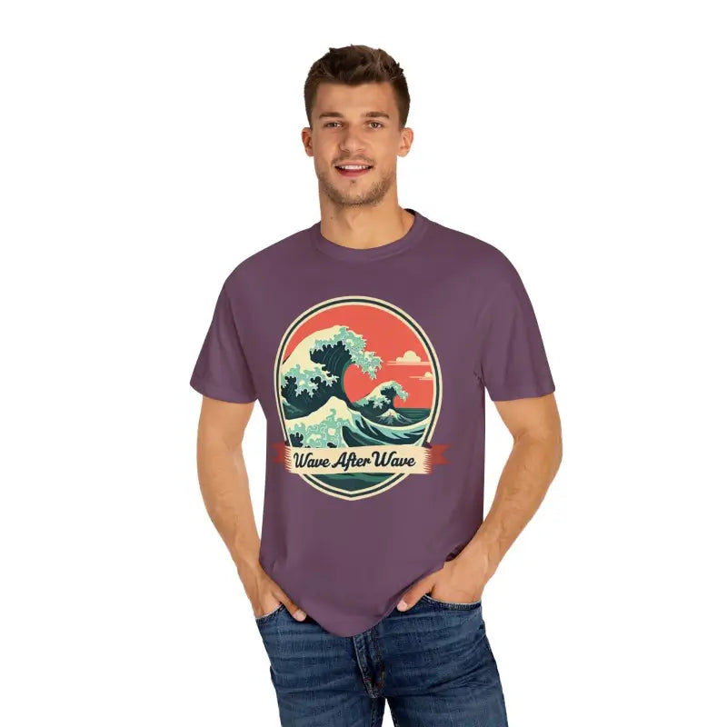 Wave After Wave Unisex T Shirt Collection Rough Seas Tee - Ocean State Styles