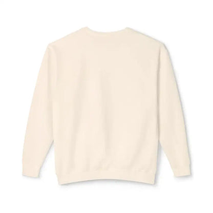 Cream-colored crewneck sweatshirt from the White All Out of Clucks collection