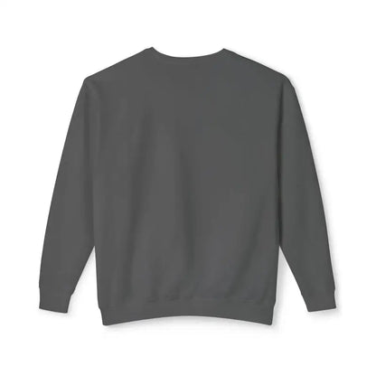 Gray crewneck sweatshirt featuring White All Out of Clucks design for casual wear