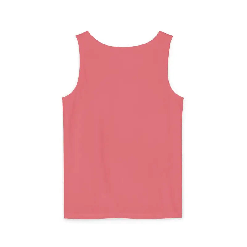 White And Coral Sunflower Tank Tops - Ocean State Styles