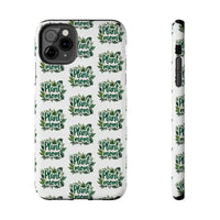 White Plant Mom Phone Case for iPhone and Samsung Styles - Ocean State Styles