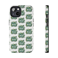 White Plant Mom Phone Case for iPhone and Samsung Styles - Ocean State Styles