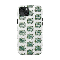 White Plant Mom Phone Case for iPhone and Samsung Styles - Ocean State Styles