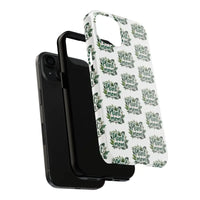 White Plant Mom Phone Case for iPhone and Samsung Styles - Ocean State Styles