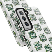 White Plant Mom Phone Case for iPhone and Samsung Styles - Ocean State Styles
