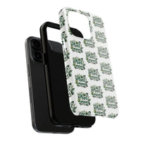 White Plant Mom Phone Case for iPhone and Samsung Styles - Ocean State Styles