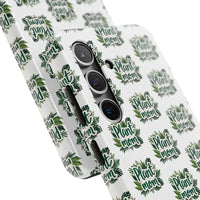 White Plant Mom Phone Case for iPhone and Samsung Styles - Ocean State Styles