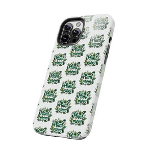 White Plant Mom Phone Case for iPhone and Samsung Styles - Ocean State Styles