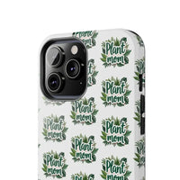 White Plant Mom Phone Case for iPhone and Samsung Styles - Ocean State Styles
