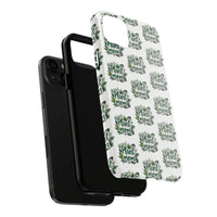 White Plant Mom Phone Case for iPhone and Samsung Styles - Ocean State Styles