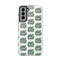White Plant Mom Phone Case for iPhone and Samsung Styles - Ocean State Styles