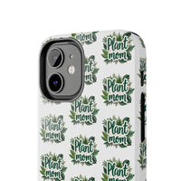 White Plant Mom Phone Case for iPhone and Samsung Styles - Ocean State Styles