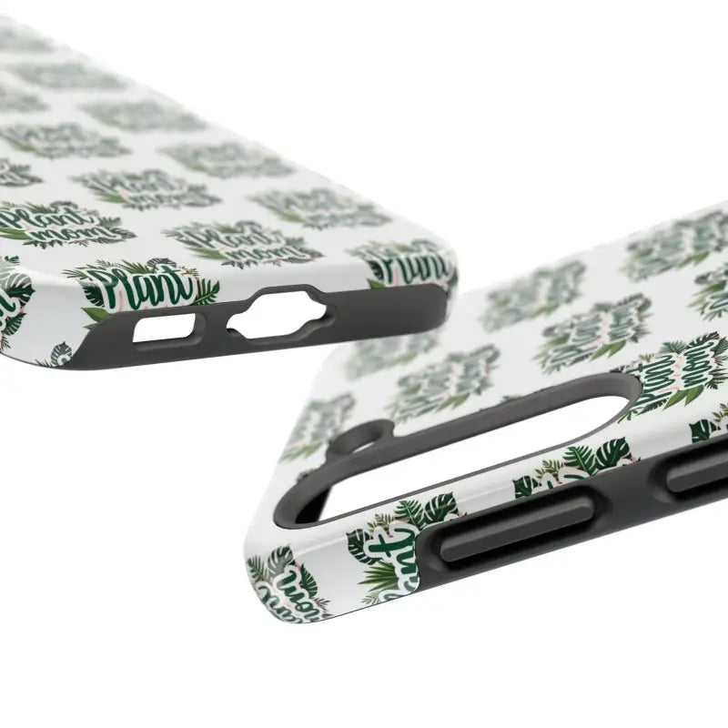 White Plant Mom Phone Case for iPhone and Samsung Styles - Ocean State Styles