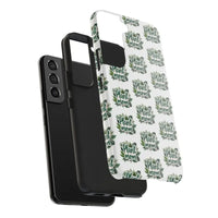 White Plant Mom Phone Case for iPhone and Samsung Styles - Ocean State Styles
