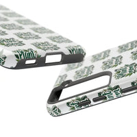 White Plant Mom Phone Case for iPhone and Samsung Styles - Ocean State Styles