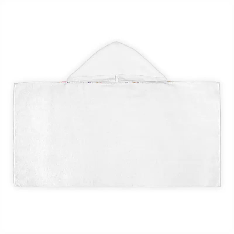 White Princess Hooded Poncho Towel for Girls - Ocean State Styles