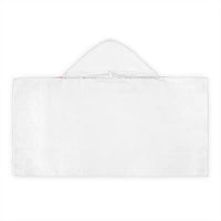 White Princess Hooded Poncho Towel for Girls - Ocean State Styles