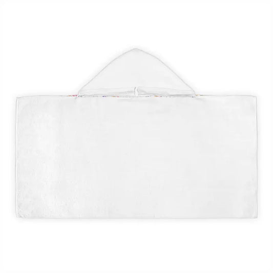 White Princess Hooded Poncho Towel for Girls - Ocean State Styles