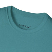 White Teal and Maroon T-Shirt with Colorful Chicken Graphic Flock Mama Unisex Softstyle Tee - Ocean State Styles