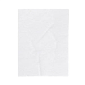 White Velveteen Plush Blanket with Plant Mama Pattern Delight - Ocean State Styles