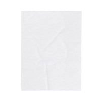 White Velveteen Plush Blanket with Plant Mama Pattern Delight - Ocean State Styles