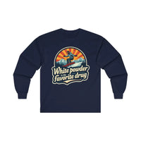 Witty Snowboarding Long Sleeve Shirt for Winter Sports Adventure - Ocean State Styles
