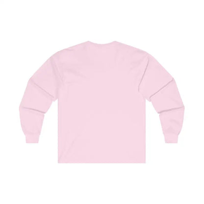 Pink long-sleeved Witty Snowboarding shirt showcasing stylish winter apparel