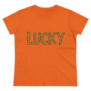 Women Lucky Shamrock Tee for St Patrick Day Celebration - Ocean State Styles