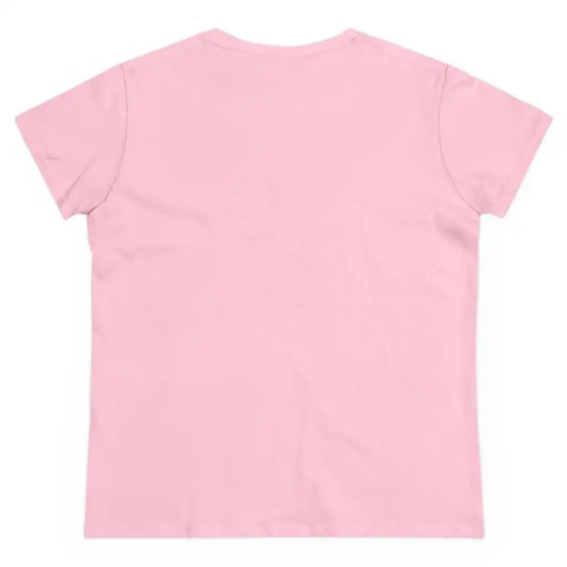 Pink short-sleeved Women’s Lucky Shamrock Tee for St. Patrick’s Day celebration