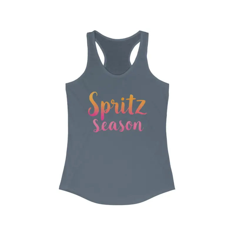 Women Spritz Season Racerback Tank Top for Summer Fun - Ocean State Styles