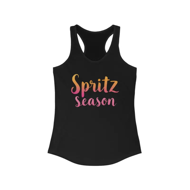 Women Spritz Season Racerback Tank Top for Summer Fun - Ocean State Styles