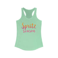Women Spritz Season Racerback Tank Top for Summer Fun - Ocean State Styles