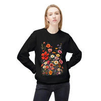 Women's Floral Sweatshirt Softstyle Fleece Crewneck - Ocean State Styles