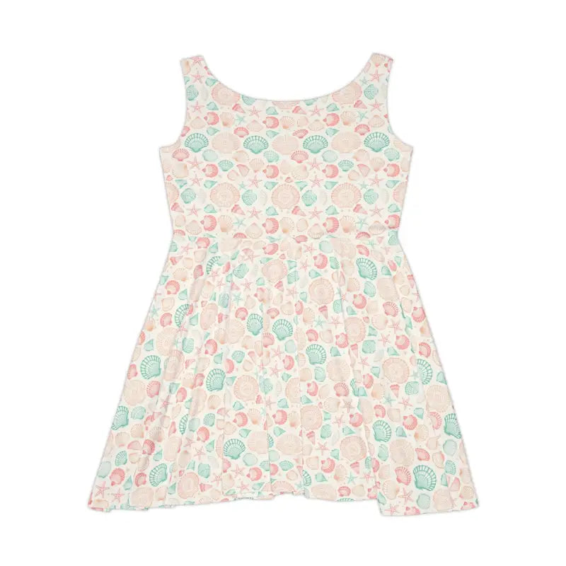 Women's Sleeveless Seashell Skater Dress - Ocean State Styles