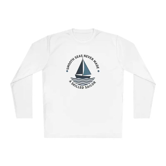 Yellow Long Sleeve Shirt With Sailboat Graphic For Active Lifestyle - Ocean State Styles