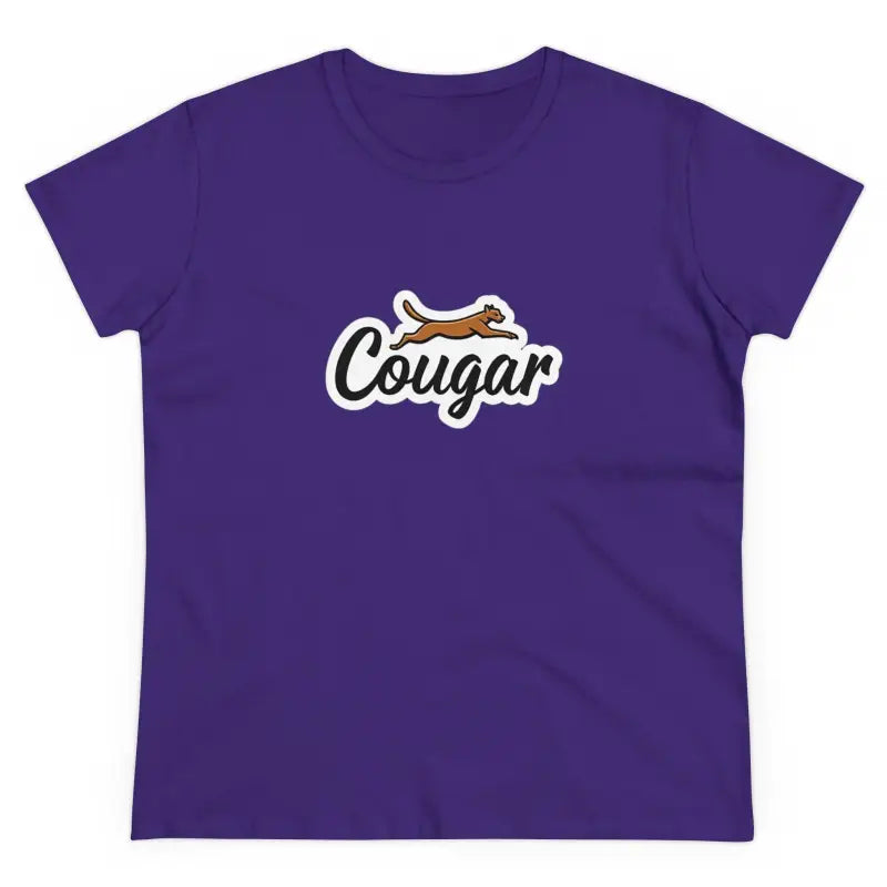 Youre A Cougar Womens Midweight Cotton Tee Shirt For Comfort - Ocean State Styles