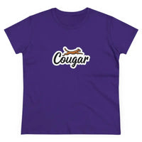 Youre A Cougar Womens Midweight Cotton Tee Shirt For Comfort - Ocean State Styles