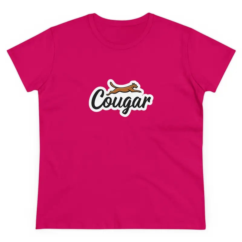 Youre A Cougar Womens Midweight Cotton Tee Shirt For Comfort - Ocean State Styles