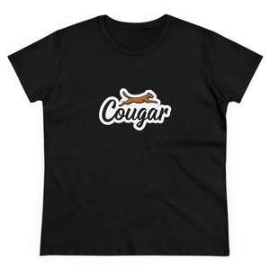 Youre A Cougar Womens Midweight Cotton Tee Shirt For Comfort - Ocean State Styles
