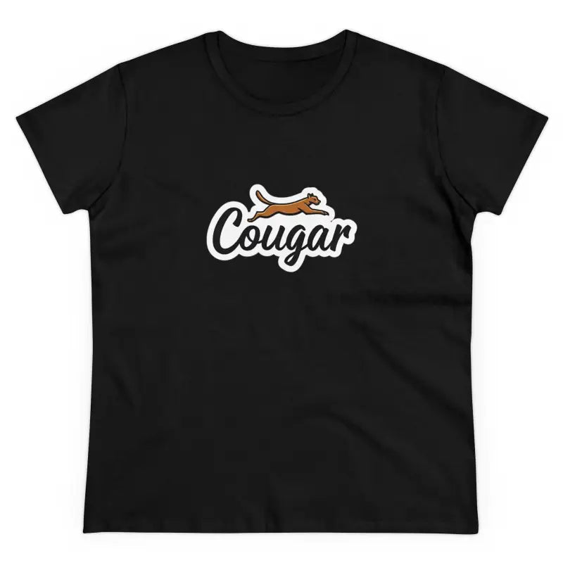 Youre A Cougar Womens Midweight Cotton Tee Shirt For Comfort - Ocean State Styles