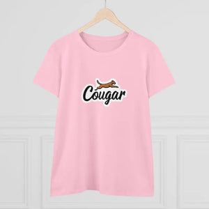 Youre A Cougar Womens Midweight Cotton Tee Shirt For Comfort - Ocean State Styles