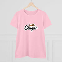 Youre A Cougar Womens Midweight Cotton Tee Shirt For Comfort - Ocean State Styles