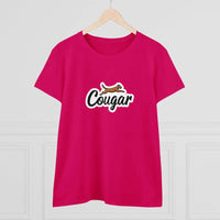 Youre A Cougar Womens Midweight Cotton Tee Shirt For Comfort - Ocean State Styles