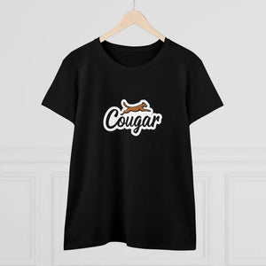 Youre A Cougar Womens Midweight Cotton Tee Shirt For Comfort - Ocean State Styles